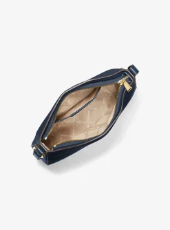 Bolsa a tiracolo em pele granulada Kensington grande | Michael Kors [PT]