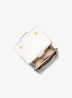 Bolsa a tiracolo em pele com bloco de cor Heather extrapequena | Michael Kors [PT]