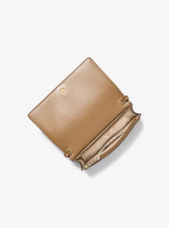 Bolsa a tiracolo em pele granulada Jet Set média | Michael Kors [PT]
