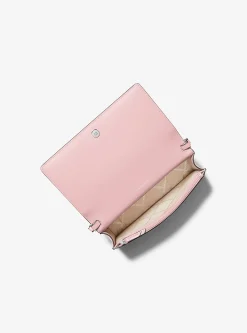 Bolsa a tiracolo em pele granulada Jet Set média | Michael Kors [PT]