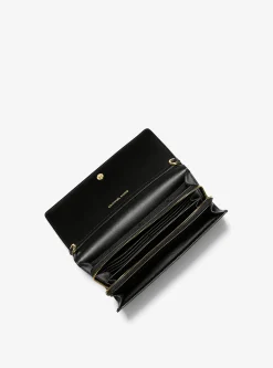 Bolsa a tiracolo em pele Jet Set grande | Michael Kors [PT]
