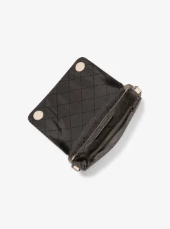 Bolsa a tiracolo em pele granulada Edison mini com pochete | Michael Kors [PT]