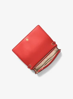 Bolsa a tiracolo em pele granulada Jet Set média | Michael Kors [PT]