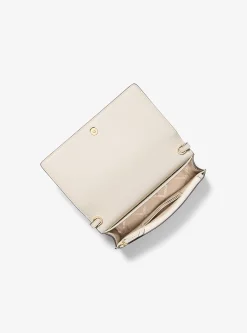 Bolsa a tiracolo em pele granulada Jet Set média | Michael Kors [PT]