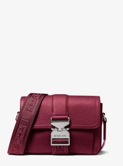 Bolsa a tiracolo em pele granulada Hudson | Michael Kors [PT]