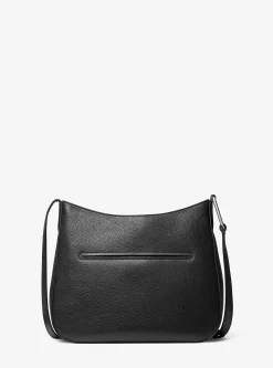 Bolsa a tiracolo em pele granulada Kensington grande | Michael Kors [PT]