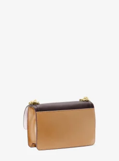 Bolsa a tiracolo em pele com bloco de cor Heather extrapequena | Michael Kors [PT]