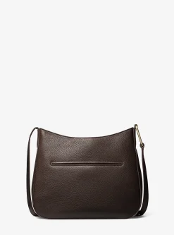 Bolsa a tiracolo em pele granulada Kensington grande | Michael Kors [PT]