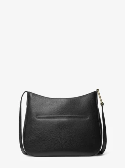 Bolsa a tiracolo em pele granulada Kensington grande | Michael Kors [PT]