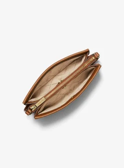 Bolsa a tiracolo em pele granulada Jet Set grande | Michael Kors [PT]