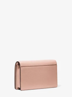 Bolsa a tiracolo em pele granulada Jet Set média | Michael Kors [PT]