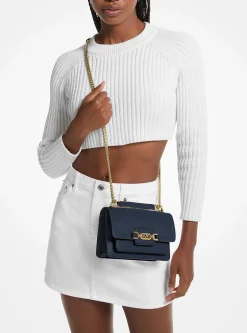 Bolsa a tiracolo em pele Heather extrapequena | Michael Kors [PT]