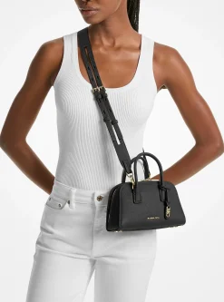 Bolsa a tiracolo em pele granulada Ashton extrapequena | Michael Kors [PT]