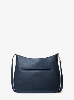 Bolsa a tiracolo em pele granulada Kensington grande | Michael Kors [PT]