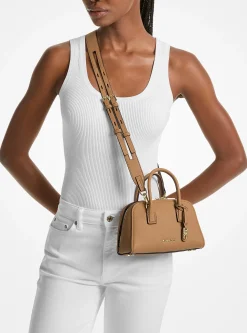 Bolsa a tiracolo em pele granulada Ashton extrapequena | Michael Kors [PT]
