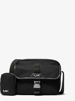 Bolsa a tiracolo funcional em nylon reciclado Brooklyn | Michael Kors [PT]
