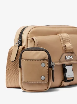 Bolsa a tiracolo funcional em nylon reciclado Brooklyn | Michael Kors [PT]