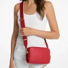 Bolsa a tiracolo para câmara em pele granulada Bryant média | Michael Kors [PT]