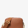 Bolsa a tiracolo para câmara em pele granulada Bryant média | Michael Kors [PT]