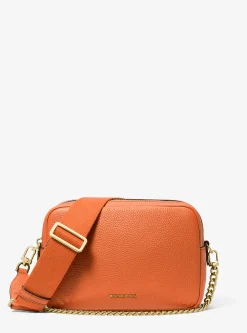 Bolsa a tiracolo para câmara em pele granulada Bryant média | Michael Kors [PT]