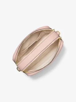 Bolsa a tiracolo para câmara em pele granulada Bryant média | Michael Kors [PT]