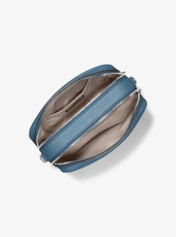Bolsa a tiracolo para câmara em pele granulada Bryant média | Michael Kors [PT]