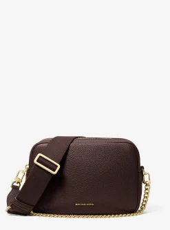 Bolsa a tiracolo para câmara em pele granulada Bryant média | Michael Kors [PT]