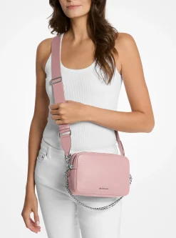 Bolsa a tiracolo para câmara em pele granulada Bryant média | Michael Kors [PT]