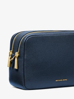 Bolsa a tiracolo para câmara em pele granulada Bryant média | Michael Kors [PT]
