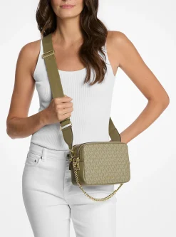 Bolsa a tiracolo para câmara com logótipo exclusivo Bryant média | Michael Kors [PT]