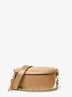 Bolsa de cintura em pele granulada Slater extrapequena | Michael Kors [PT]
