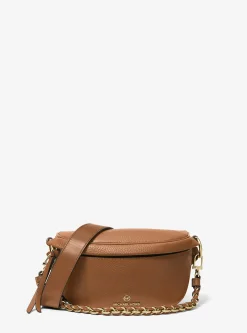 Bolsa de cintura em pele granulada Slater extrapequena | Michael Kors [PT]