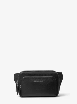Bolsa de cintura em pele granulada Hudson pequena | Michael Kors [PT]