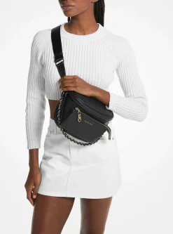 Bolsa de cintura em pele granulada Slater média | Michael Kors [PT]