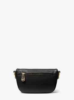 Bolsa de cintura em pele granulada Slater extrapequena | Michael Kors [PT]