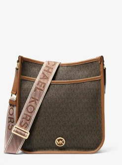 Bolsa messenger com logótipo exclusivo Luisa grande | Michael Kors [PT]