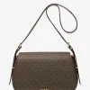 Bolsa messenger com logótipo exclusivo Lydia média | Michael Kors [PT]