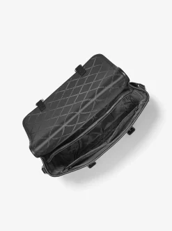 Bolsa messenger com pochete em pele granulada Hudson | Michael Kors [PT]