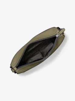 Bolsa messenger em couro saffiano Edison média | Michael Kors [PT]