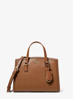 Bolsa messenger em pele granulada Chantal pequena | Michael Kors [PT]