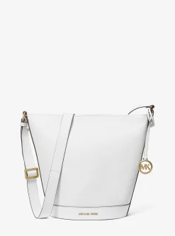 Bolsa messenger em pele granulada Townsend média | Michael Kors [PT]