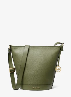 Bolsa messenger em pele granulada Townsend média | Michael Kors [PT]