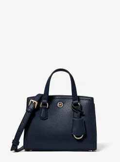 Bolsa messenger em pele granulada Chantal extrapequena | Michael Kors [PT]
