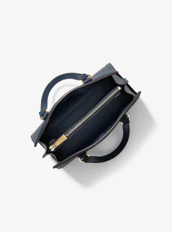 Bolsa messenger em pele granulada Chantal pequena | Michael Kors [PT]