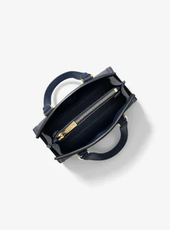 Bolsa messenger em pele granulada Chantal extrapequena | Michael Kors [PT]