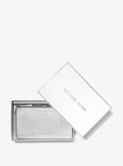 Bolsa para smartphone de pele metalizada Adele | Michael Kors [PT]