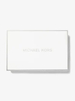 Bolsa para smartphone de pele metalizada Adele | Michael Kors [PT]
