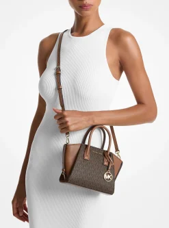 Bolsa satchel com logótipo exclusivo Avril extrapequena | Michael Kors [PT]
