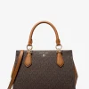Bolsa Satchel com logótipo Marilyn média | Michael Kors [PT]