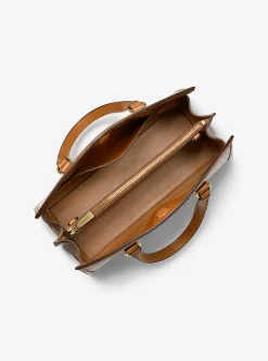 Bolsa satchel com logótipo Chantal média | Michael Kors [PT]